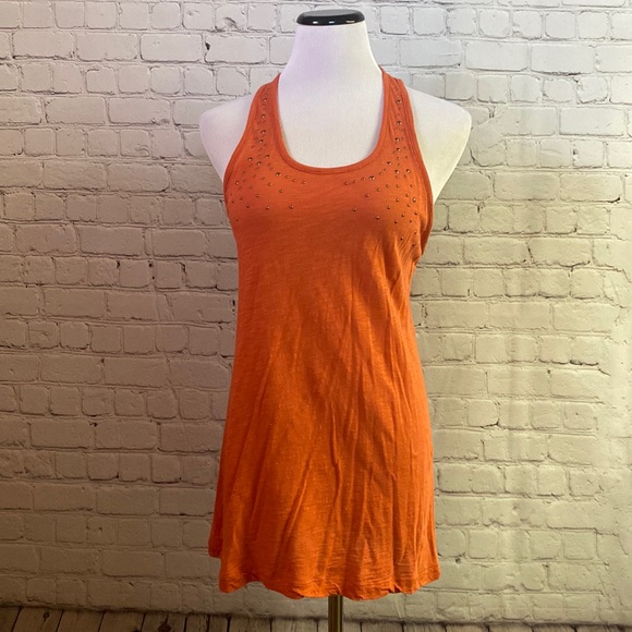 Mudd Racerback Tank with Rivet Detailing on Bust - Size Medium - Picture 1 of 10